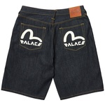 Thumbnail PALACE EVISU LONG DENIM SHORT RAW one color