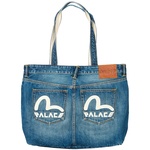 Thumbnail PALACE EVISU DENIM TOTE LIGHT WASH one color