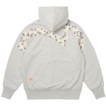 Thumbnail PALACE EVISU ZIP HOOD GREY MARL one color