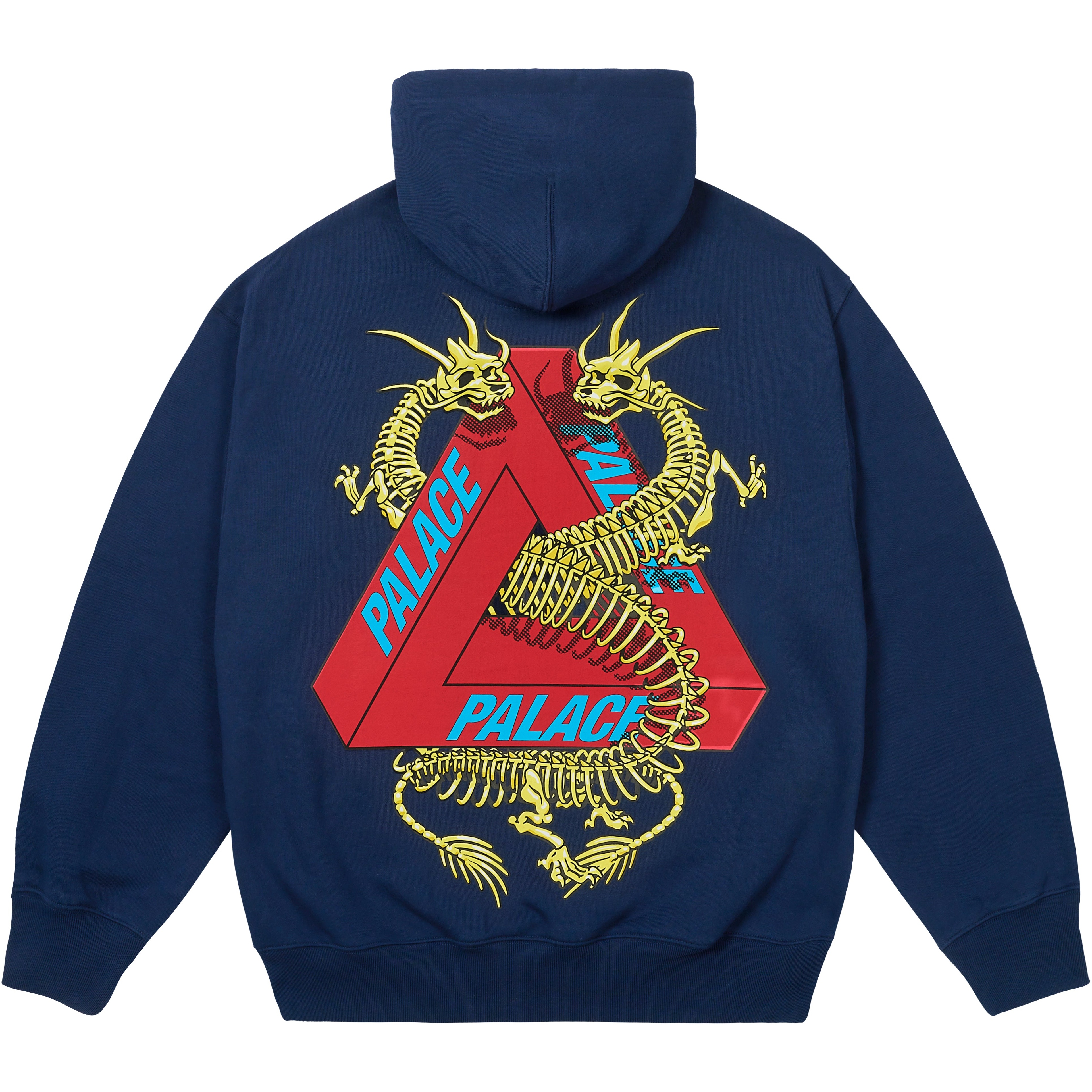 Thumbnail DRAGON BONES TRI HOOD NAVY one color