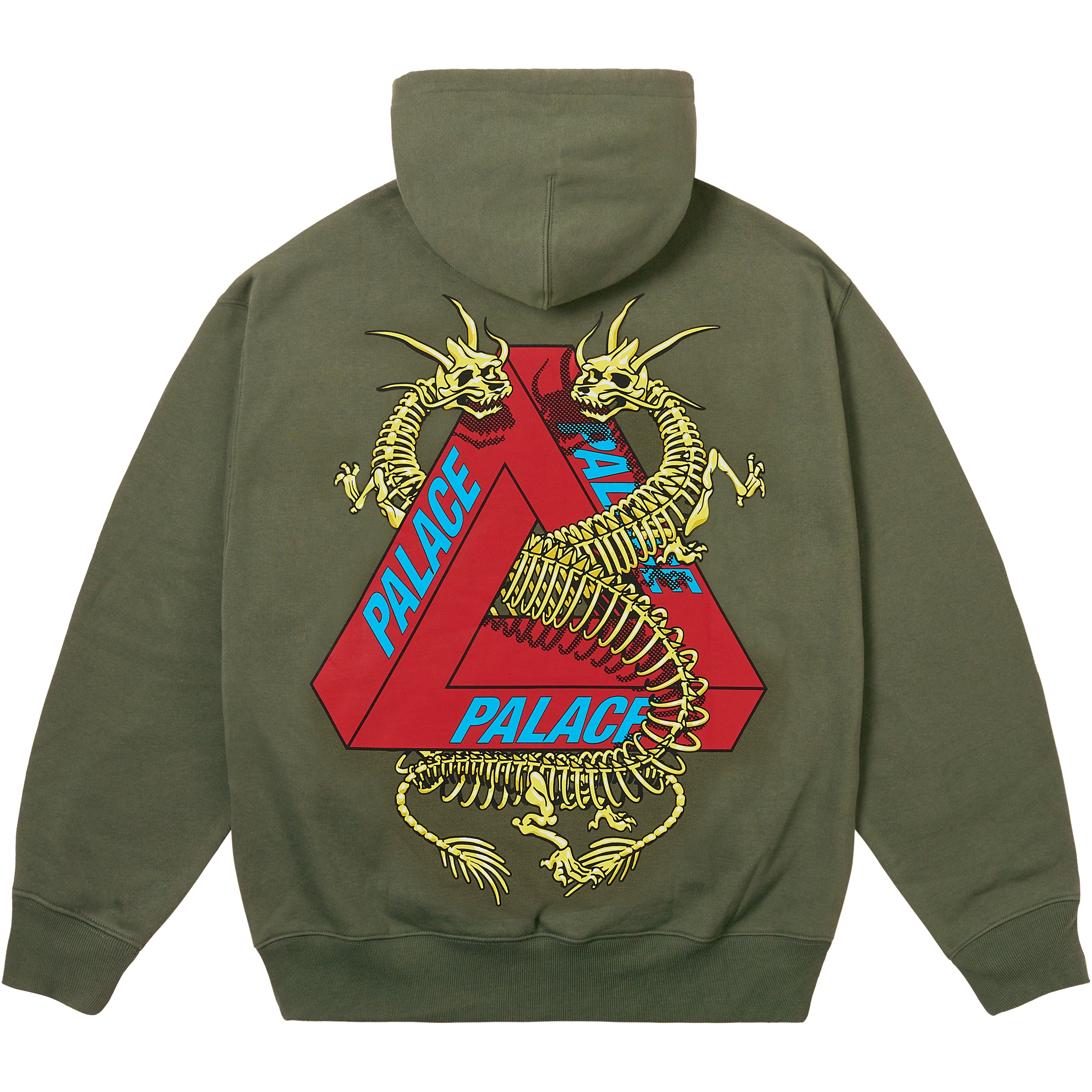 Thumbnail DRAGON BONES TRI HOOD THE DEEP GREEN one color