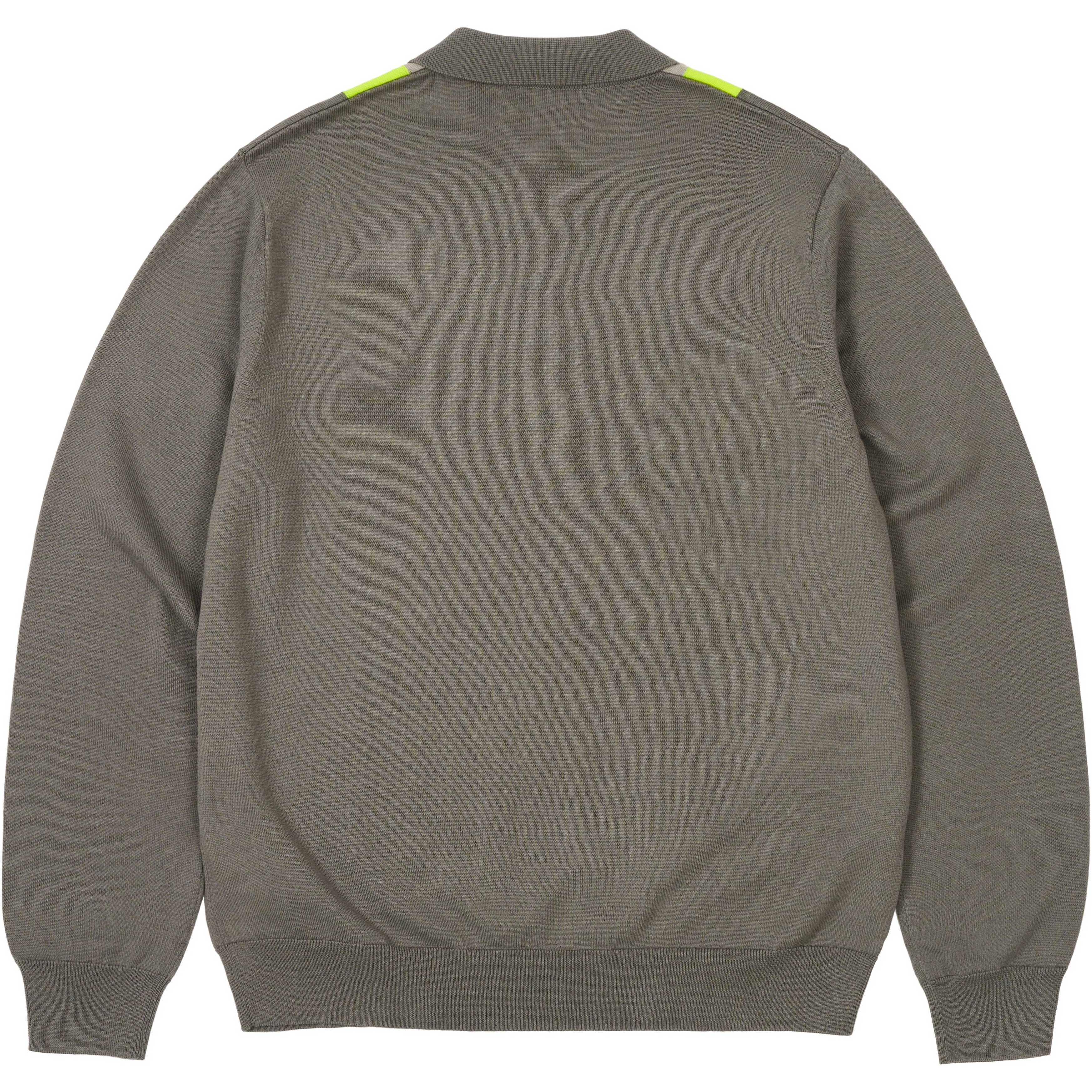 Thumbnail PALACE FRED PERRY LONG SLEEVE KNITTED SHIRT FEATHER one color