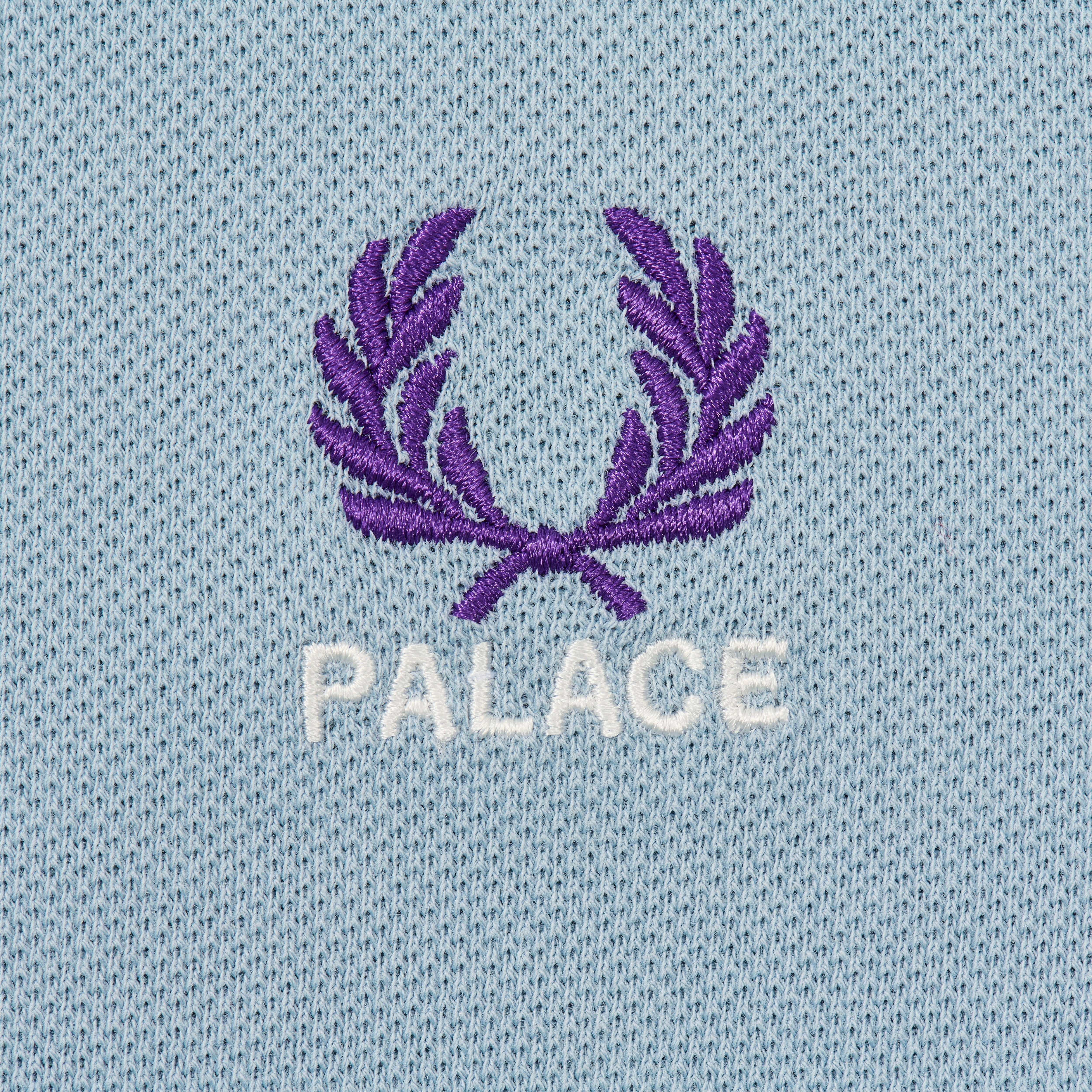 Thumbnail PALACE FRED PERRY SHIRT DUSTY BLUE one color