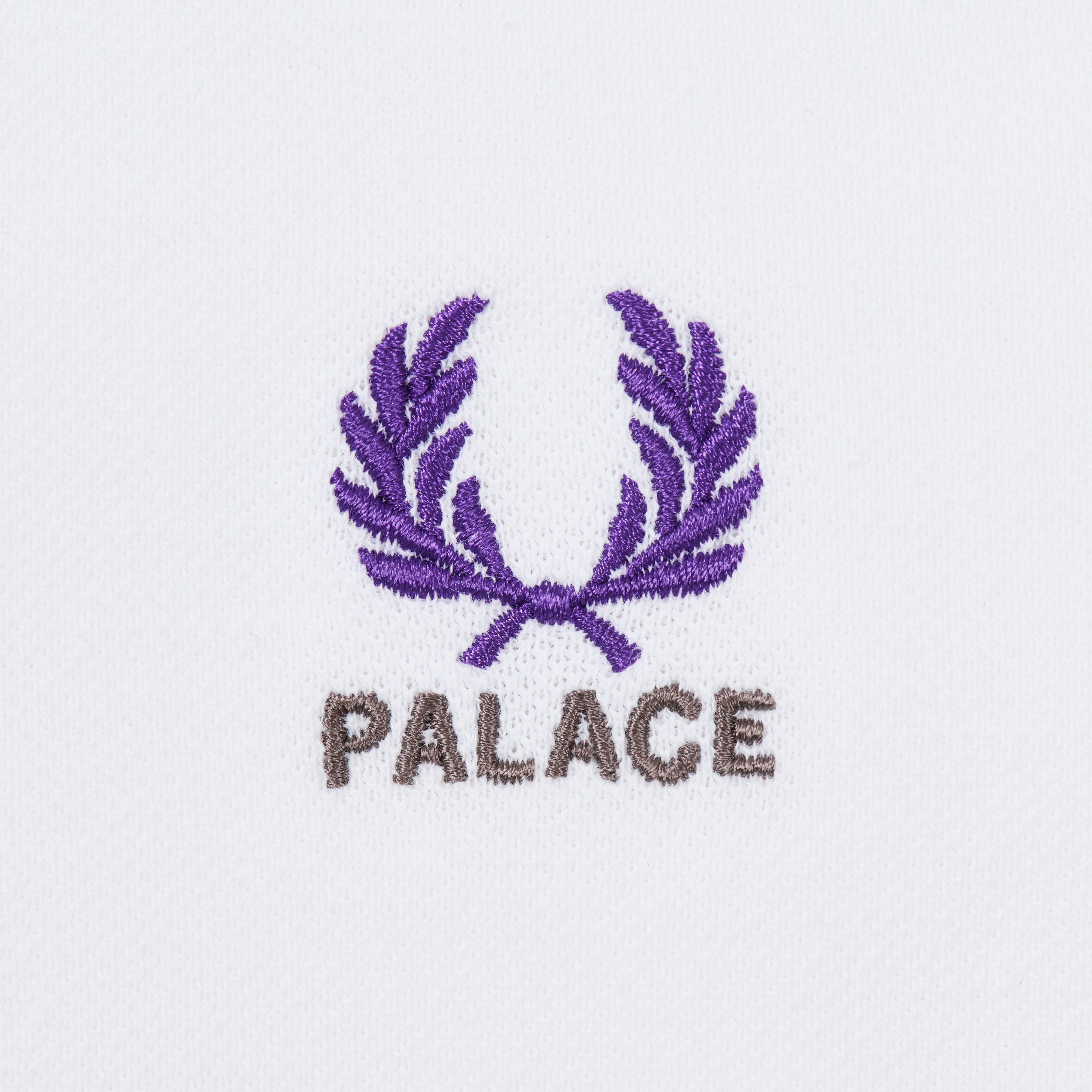 Thumbnail PALACE FRED PERRY SHIRT WHITE one color