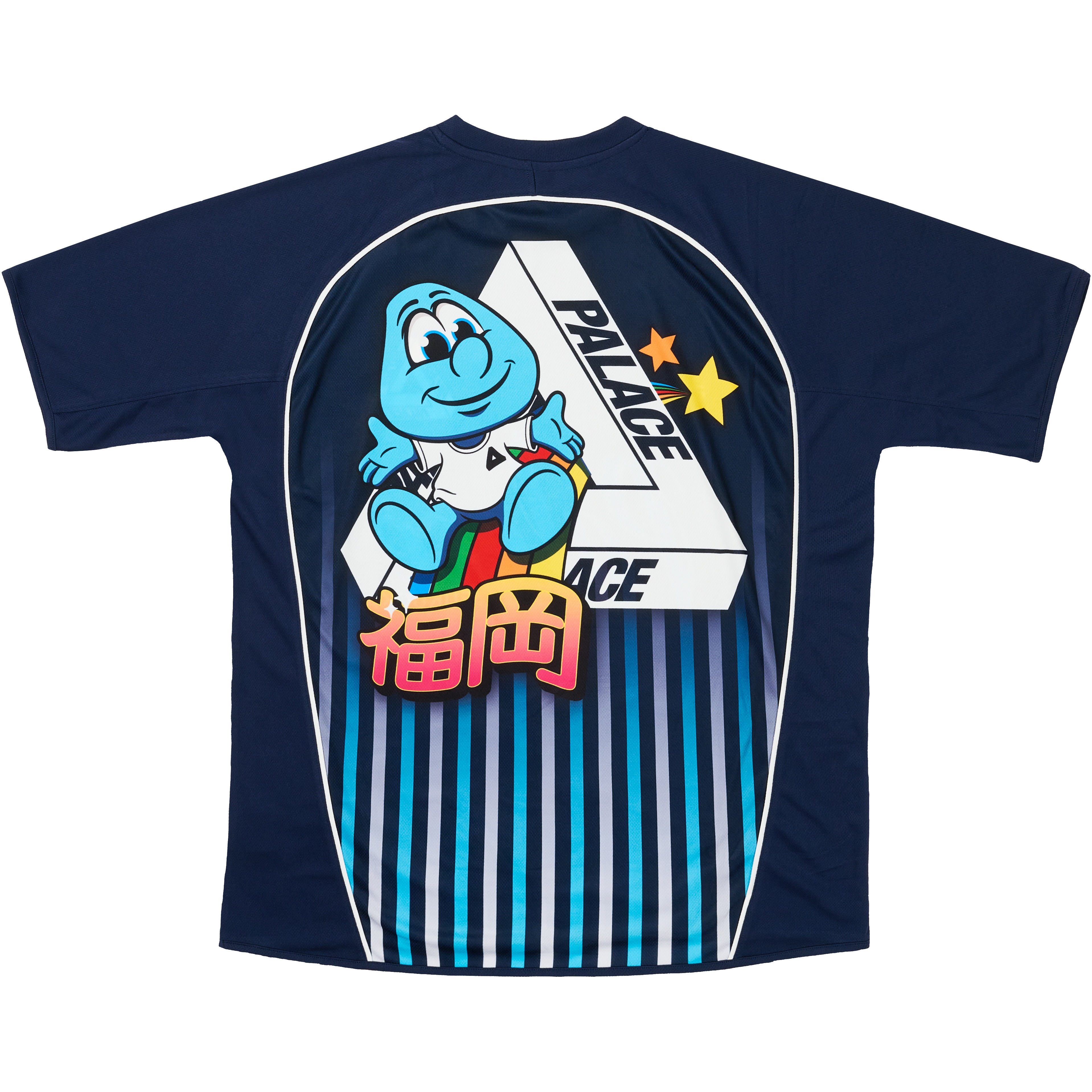 Thumbnail PALACE FUKUOKA FOOTBALL JERSEY NAVY one color