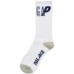 Thumbnail PALACE GAP CREW SOCK WHITE one color