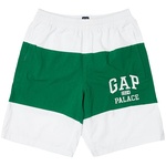 Thumbnail PALACE GAP BOARDSHORT WHITE / GREEN one color