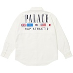 Thumbnail PALACE GAP KIDS OXFORD DROP SHOULDER WHITE one color