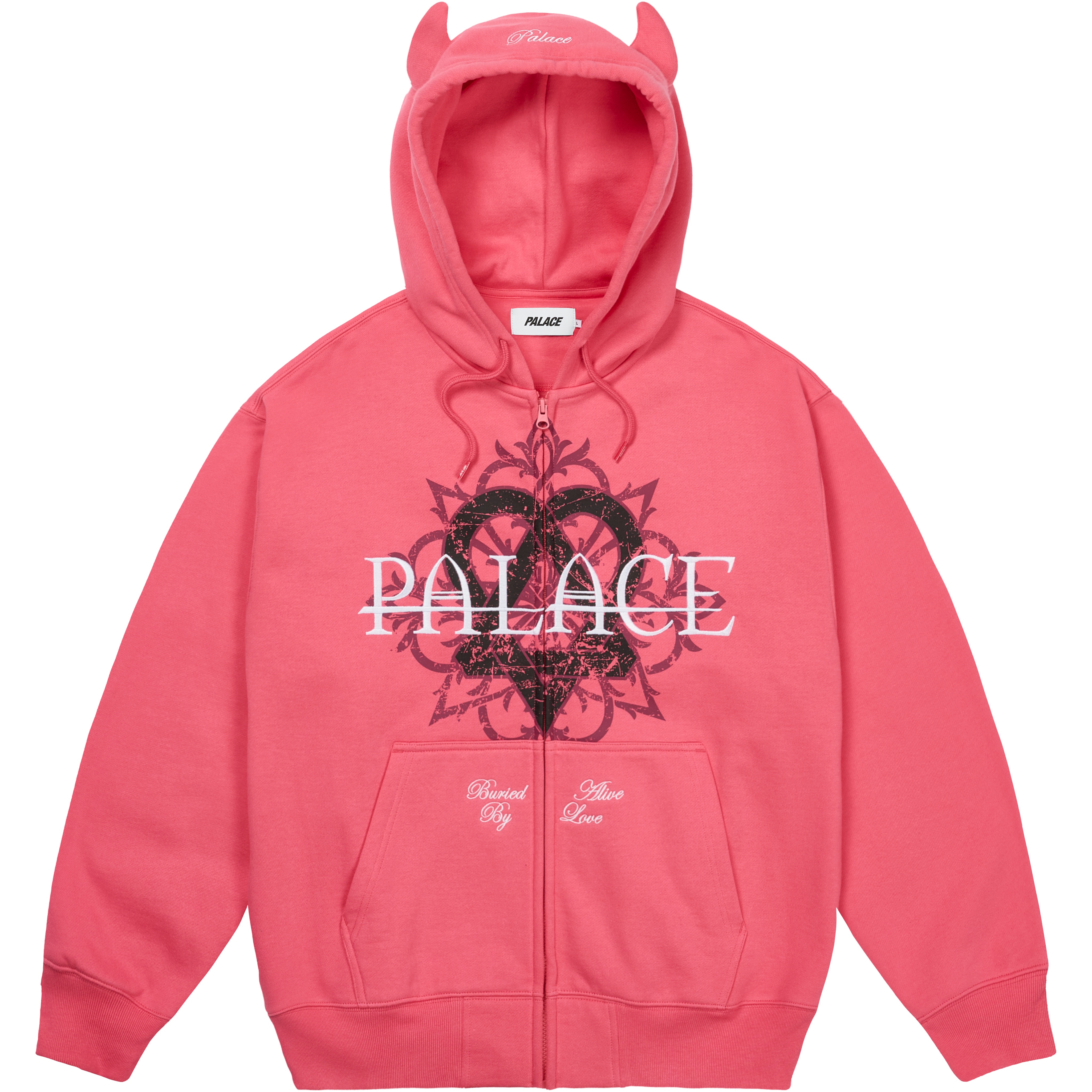 Thumbnail TRI-GRAM HOOD POSH PINK one color