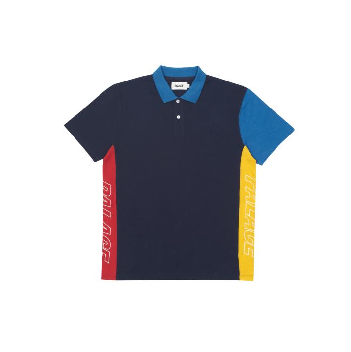 BLOCK POLO NAVY/MULTI one color