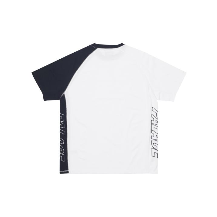 Thumbnail PIQUE T-SHIRT WHITE/BLACK one color