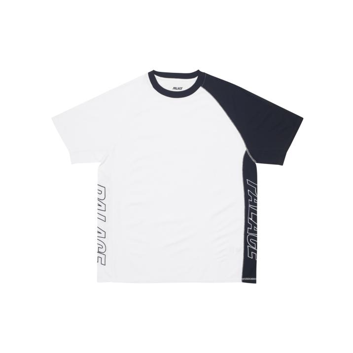 Thumbnail PIQUE T-SHIRT WHITE/BLACK one color