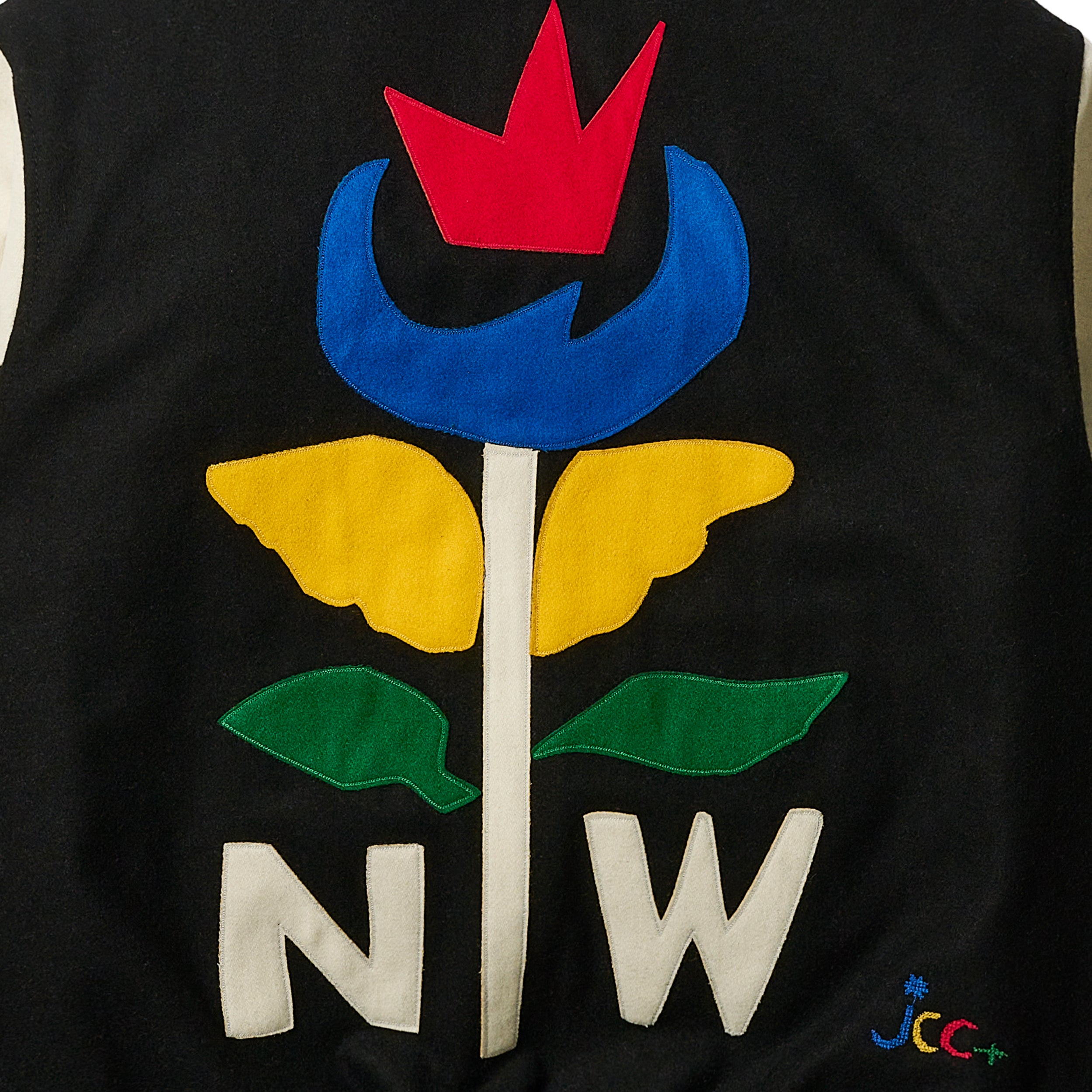 Thumbnail PALACE JCC+ VARSITY JACKET BLACK one color