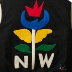 Thumbnail PALACE JCC+ VARSITY JACKET BLACK one color