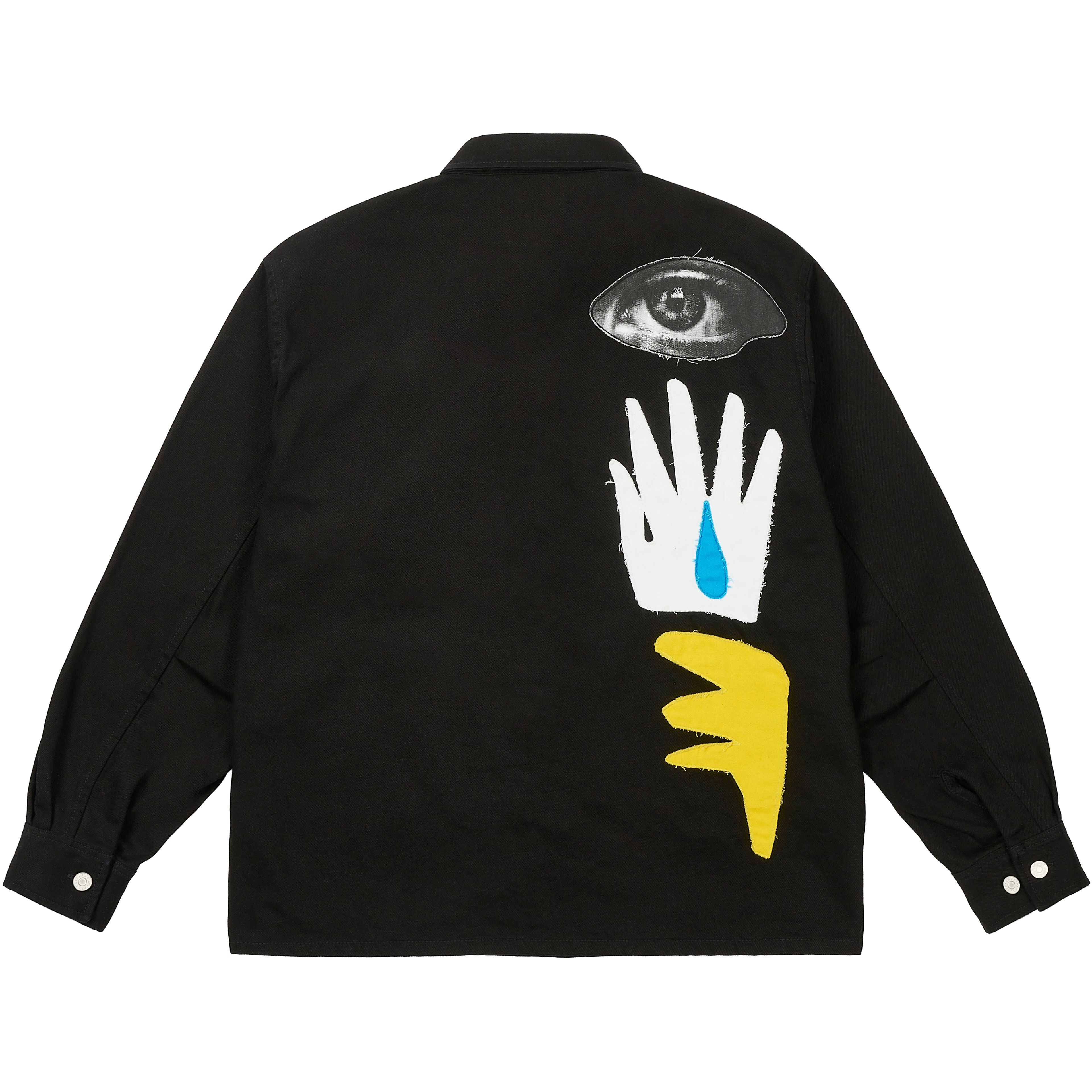 Thumbnail PALACE JCC+ DENIM WORK JACKET BLACK one color