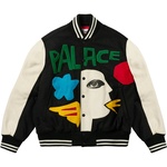 Thumbnail PALACE JCC+ VARSITY JACKET BLACK one color