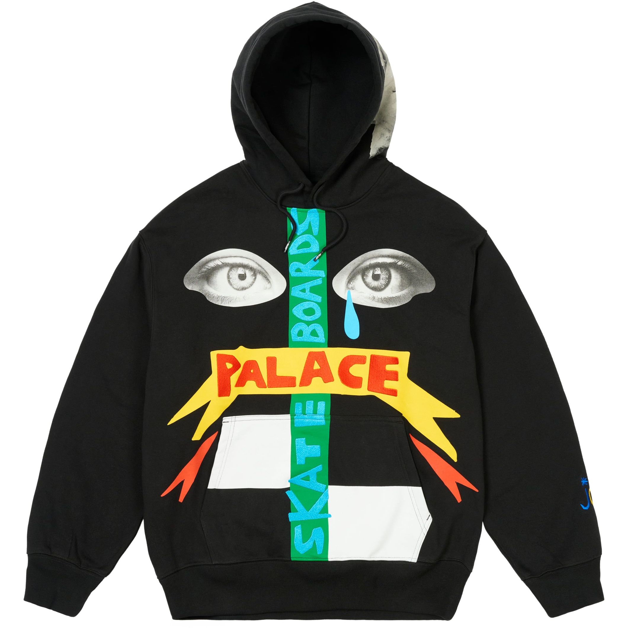 Thumbnail PALACE JCC+ HOOD BLACK one color
