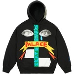 Thumbnail PALACE JCC+ HOOD BLACK one color