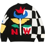 Thumbnail PALACE JCC+ KNIT CREW BLACK one color