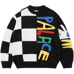 Thumbnail PALACE JCC+ KNIT CREW BLACK one color