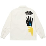 Thumbnail PALACE JCC+ DENIM WORK JACKET WHITE one color