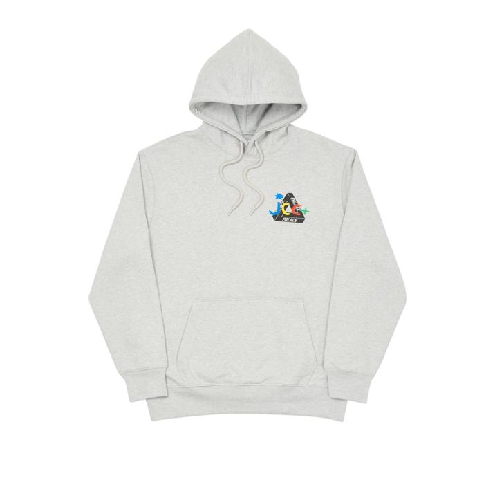 PALACE HOODIE JCDC GREY MARL one color