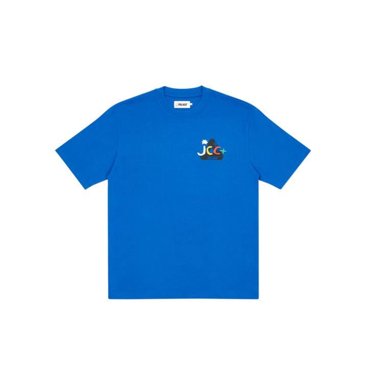 PALACE T-SHIRT JCDC BLUE one color