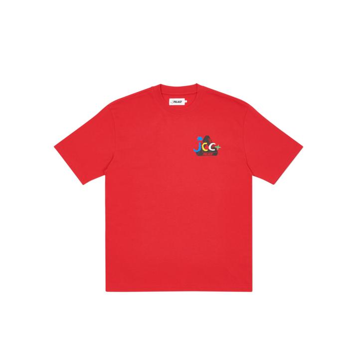 PALACE T-SHIRT JCDC RED one color