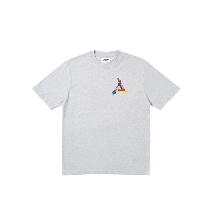 Thumbnail PALACE JCDC T-SHIRT GREY MARL one color