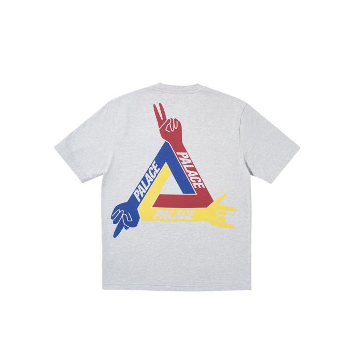 Thumbnail PALACE JCDC T-SHIRT GREY MARL one color