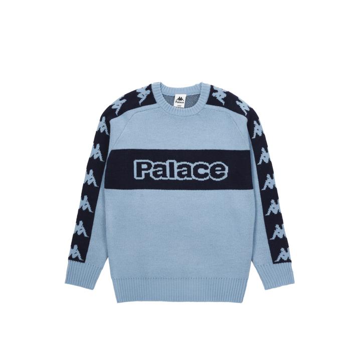 PALACE KAPPA JUMPER BLUE one color
