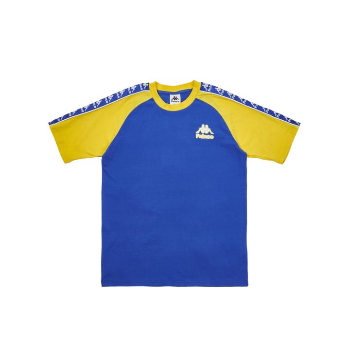 PALACE KAPPA T-SHIRT PRINT BLUE YELLOW one color