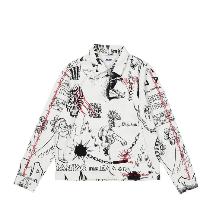 PALACE JACKET LOTTIES WHITE one color