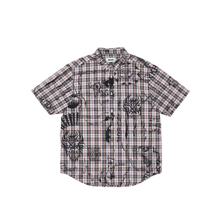 PALACE SHORT SLEEVE LOTTIES BROWN one color