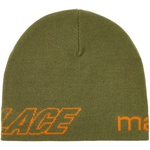 Thumbnail PALACE MAHARISHI NO CUFF BEANIE OLIVE one color