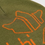 Thumbnail PALACE MAHARISHI NO CUFF BEANIE OLIVE one color