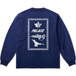Thumbnail PALACE MAHARISHI SHAOLIN LONGSLEEVE BLUE one color