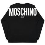 Thumbnail PALACE MOSCHINO COW LONGSLEEVE BLACK one color