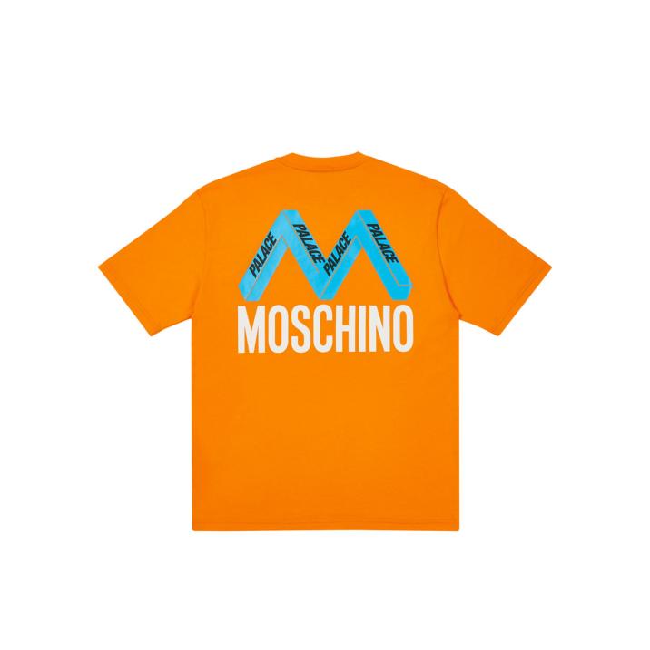 Palace Moschino T Shirt Orange Palace Moschino 2020 Palace Community