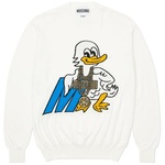 Thumbnail PALACE MOSCHINO KNITTED JUMPER WHITE one color