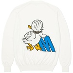 Thumbnail PALACE MOSCHINO KNITTED JUMPER WHITE one color
