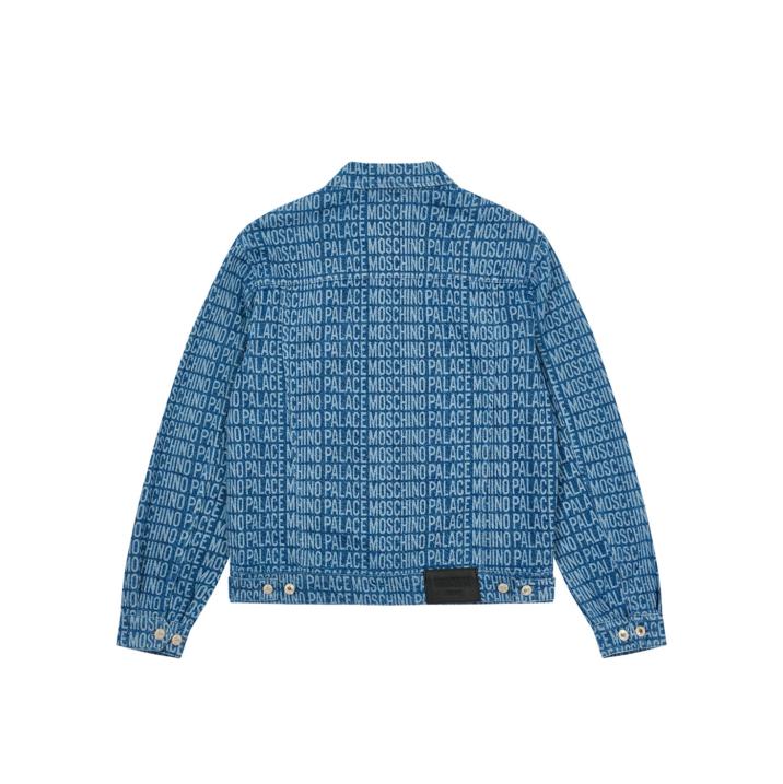 Thumbnail PALACE MOSCHINO DENIM JACKET BLUE one color