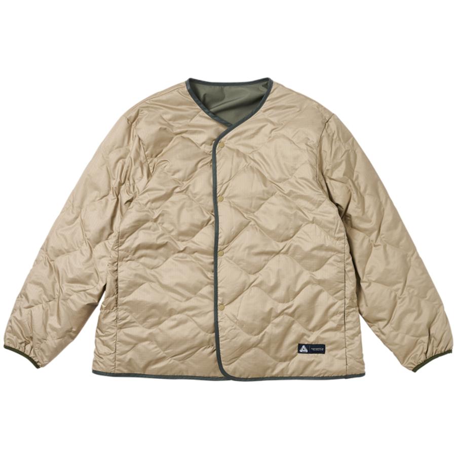 Palace Nanamica Reversible Down Cardigan Sage Green - Palace