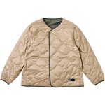 Thumbnail PALACE NANAMICA REVERSIBLE DOWN CARDIGAN SAGE GREEN one color