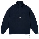 Thumbnail 1/4 ZIP WASHED FUNNEL NAVY one color