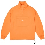 Thumbnail 1/4 ZIP WASHED FUNNEL TIGER ORANGE one color