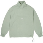Thumbnail 1/4 ZIP WASHED FUNNEL JADE one color