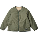 Thumbnail PALACE NANAMICA REVERSIBLE DOWN CARDIGAN SAGE GREEN one color