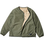 Thumbnail PALACE NANAMICA REVERSIBLE DOWN CARDIGAN SAGE GREEN one color