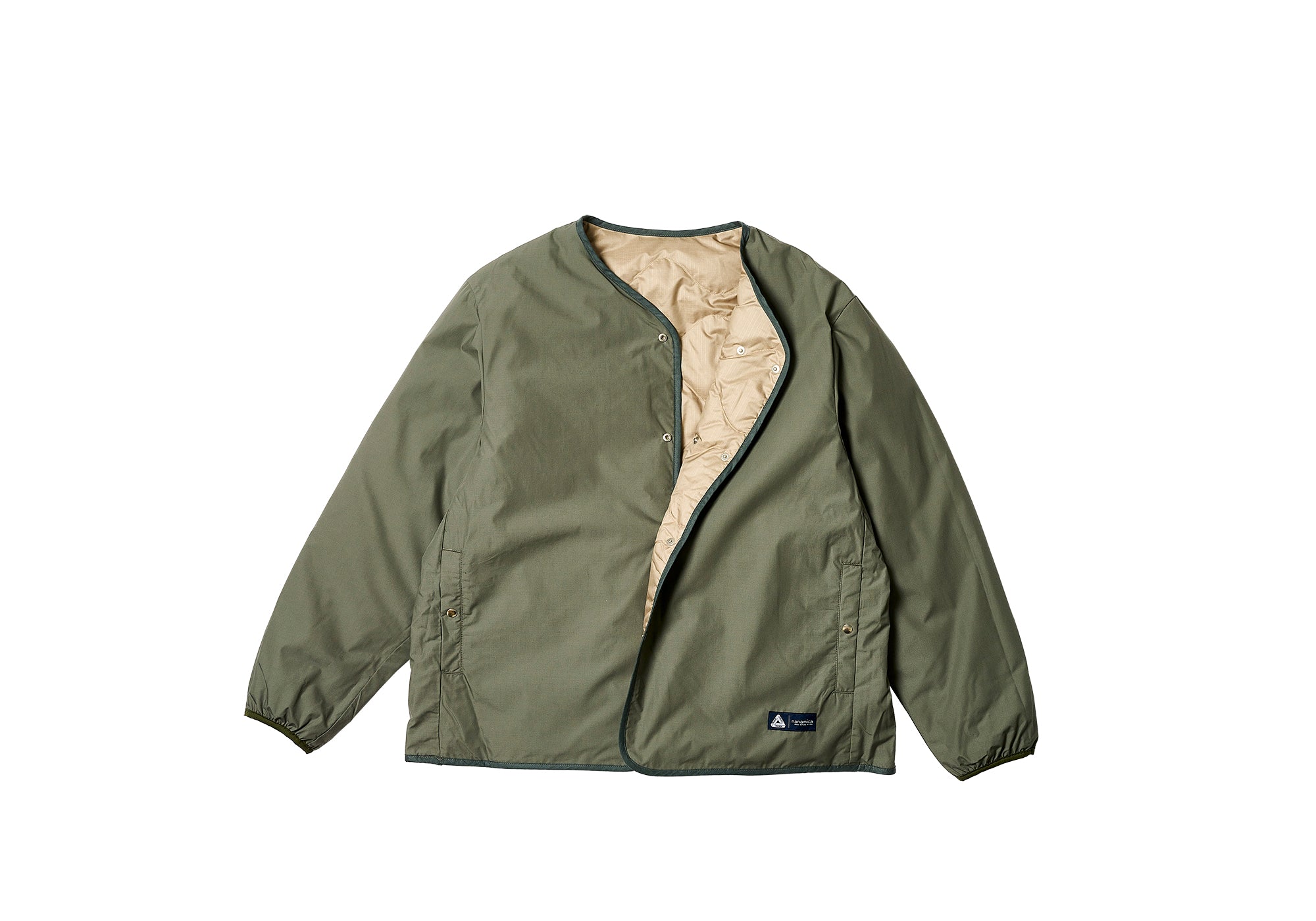 Palace Nanamica Reversible Down Cardigan Sage Green - Palace